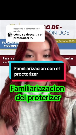 Respuesta a @natalia #proctorizer #universidadcentraldelecuador #uce #prueba #sistemaantiplagio