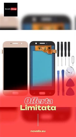Schermo LCD e digitalizzatore completo per Samsung Galaxy A5 (2017)