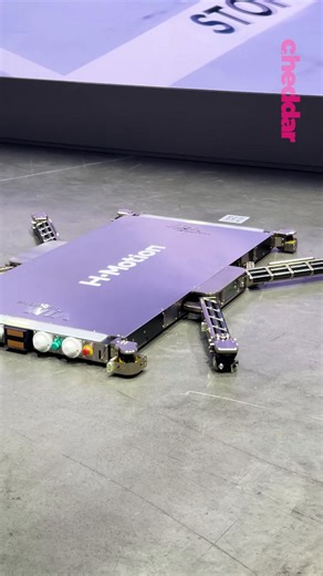 Hyundai showcased its parking robot at CES 2026