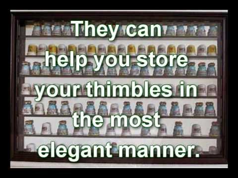 How to Organize your Thimble Collection with Thimble Display Cases