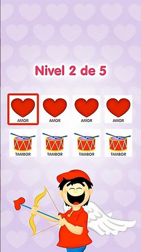 💘🎵 Palabras al Ritmo para Niños 💖 – Nivel San Valentín 💌🌹 (Fácil)