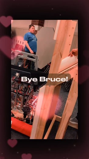 FRC Team 3042 - The Cobalt Catalysts on Instagram: "Bruce was our competition robot for the 2025 Reefscape FRC season. He was named after the shark from Finding Nemo. He served us well, but it is time to scrap him first parts for our new robot! RIP Bruce 🪦💙⚡️ #frc #robotics #firstroboticscompetition #stemstudent #edit"