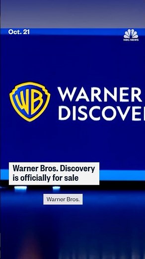 Warner Bros. Discovery is officially for sale