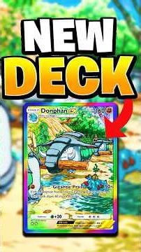 NEW Donphan EX Deck That EVERYONE Is Sleeping On