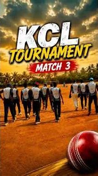 KCL Tournament Match 3 | Do or Die Match! 🏏🔥 | Corporate Cricket Vlog