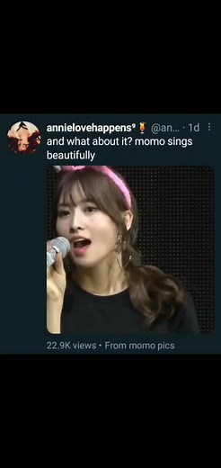 Momo from Twice Showcases Her Vocal Talent