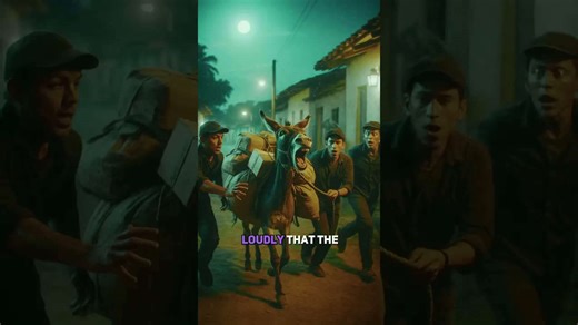 They tried to rob the place - then the donkey got involved