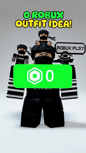 0 Robux Outfit Idea! TryHard Avatar Items for Roblox