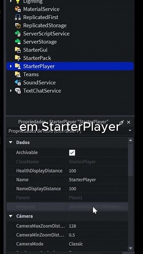 Ative PRIMEIRA PESSOA no Roblox Studio (SEM SCRIPT!)