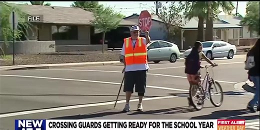 Arizona crossing guards get ready for school year