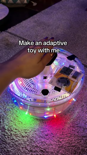 You all asked for the tutorial, so here it is 🤍 Adaptive toys don’t have to be expensive or complicated. Sometimes a small modification can completely change how a child experiences play. I hope this helps more kids participate in ways that feel accessible and joyful 🩵 #accessibility #play #occupationaltherapy