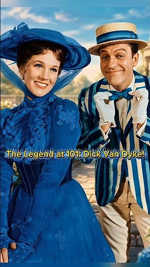 The Legend at 101: Dick Van Dyke!🇺🇸 #hollywood #hollywoodlegend #Dick_Vabn_Dyke