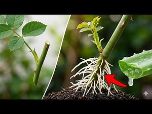 A Unique Way to Propagate Roses – Simple but Very Effective