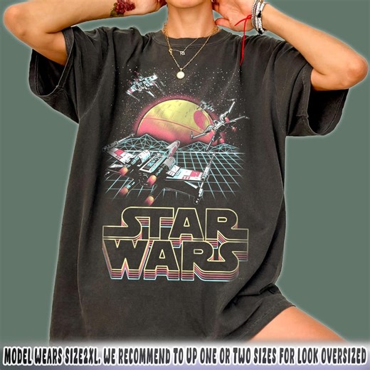 Vintage Star Wars Galactic Space Adventure Shirt, Retro Cosmic Saga Graphic Tee, Classic Galaxy Warrior Sci-fi Vintage T-shirt, Anakin - Etsy