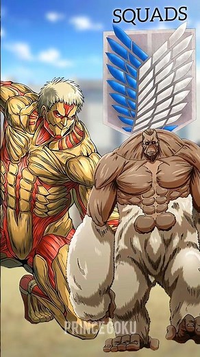Armored Titan vs All Abnormal Titans, Ymir’s Nine Titans & Beast Titan | Ultimate AOT War #eren#aot
