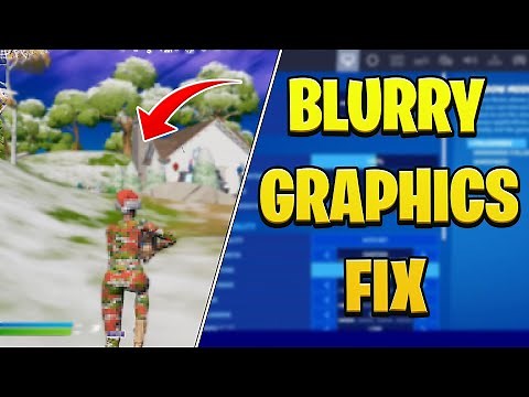 How To Fix Fortnite Chapter 3 *Blurry Graphics*! (Performance Mode Issue)