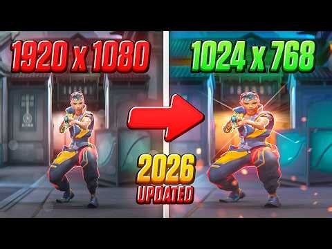 (PATCH v13.01) Valorant True Stretched Res Guide 2026 (NO BLACKBARS + ANY GPU)