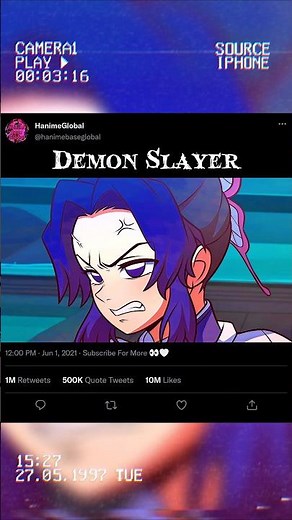 Demon Slayer Animation 💀
