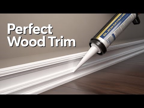 2 Essential Tips for PERFECT Wood Trim Caulking