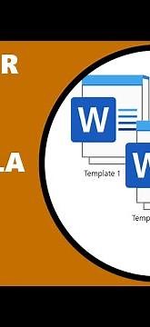 Guardar Word como plantilla ✔️