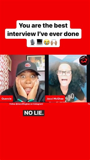 That moment when Jacci McGhee—the iconic voice from Make It Last Forever with Keith Sweat—told me I was the best interview she’s ever had. 😱🥹🎙️ As an interviewer, that kind of compliment hits DIFFERENT.Great conversation, real connection, and honoring legends properly will always be my goal. Grateful. Always.🖤🙏🏾 #NationalComplimentDay | Quencie Thomas