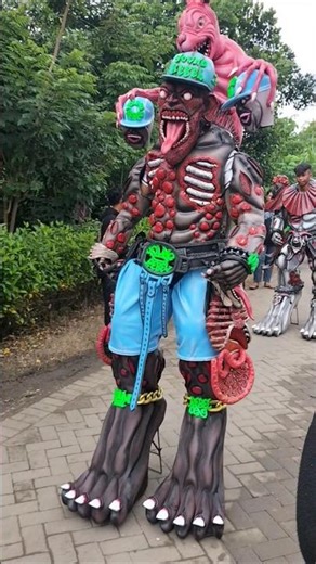 Tinggi 2Meter!! Inspirasi Kostum ALIEN #karnaval