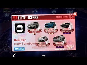 CSR Racing 2 | Elite License 3 - Read Description!