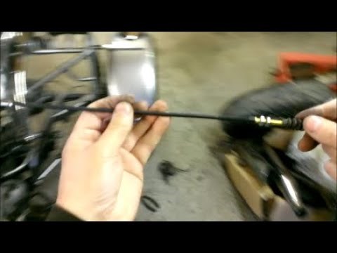 Making your own control cables, throttle cable, choke cable etc. Rhino VS1400 Trike