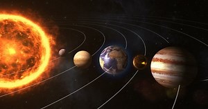 Solar System Sun Planets Row Stock Footage Video (100% Royalty-free) 26205398 | Shutterstock