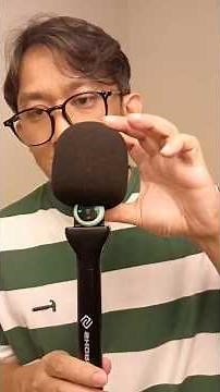 Wireless microphone handle/holder, perfect for interview content!