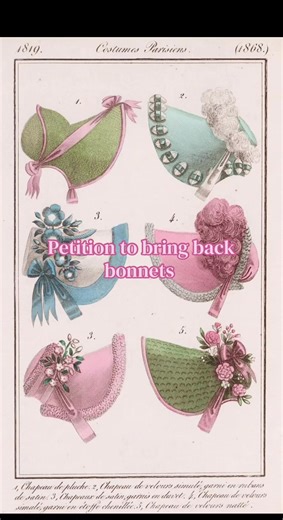 Wearing Bonnets for Park Walks: A Regency Revival