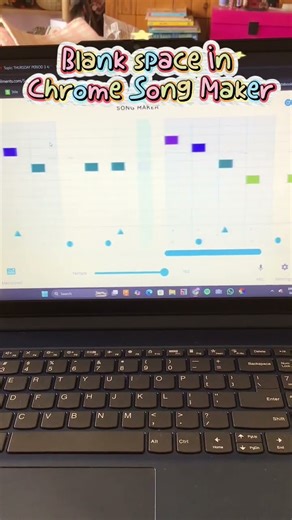 Blank space in chrome song maker #blankspace #song @TaylorSwift