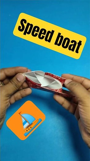 Paper Speed Boat 🚤⚡ | Fast Paper Boat | Easy Origami Craft