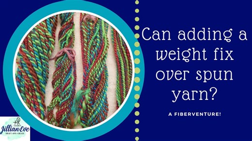 Fixing Over Spun Yarn