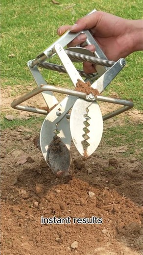 Catch Moles Overnight! No Digging, No Mess #pestcontrol #moletrap #lawncare #YardHacks #gardentips