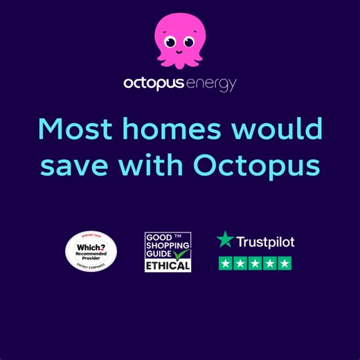 785K views · 414 reactions | Octopus customers pay less and always below price-cap prices | Octopus Energy | Facebook