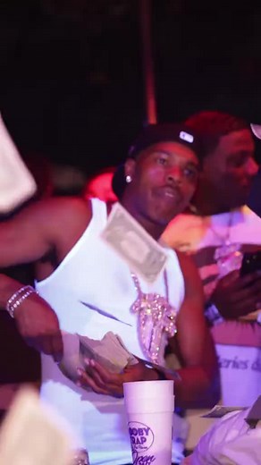 Lil Baby Sparks Frenzy Throwing Money