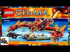 LEGO instructions - Chima - 70146 - Flying Phoenix Fire Temple (Book 2)