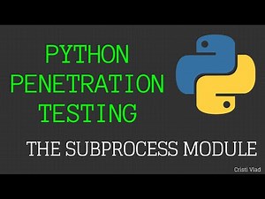 Python Penetration Testing - System Modules Explained (subprocess)