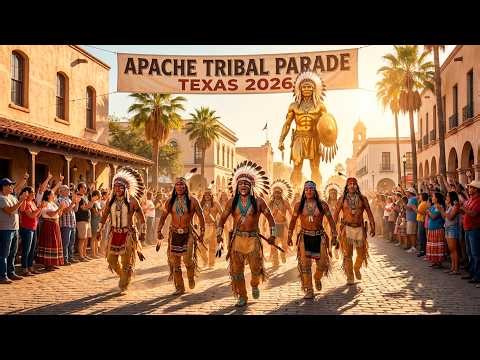 APACHE TRIBAL PARADE Texas 2026: Warrior Spirit & Sacred Land | Indigenous Heritage Festival