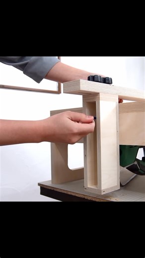 How to make Jigsaw Table Machine || DIY Jigsaw Table 【JSK】 | Japanese woodworking skills