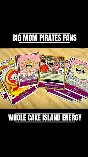 Big Mom Pirates Bundle 👑 Homies + Pudding + Perospero | One Piece TCG
