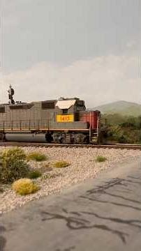 Ho scale model railroad switching