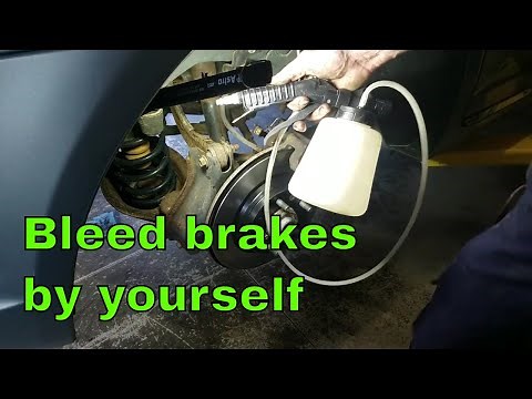 Easiest Way To Bleed Brakes By Yourself