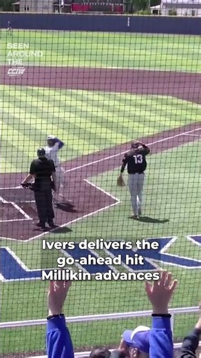 Leyton Ivers Delivers Go-Ahead Hit in Millikin Comeback