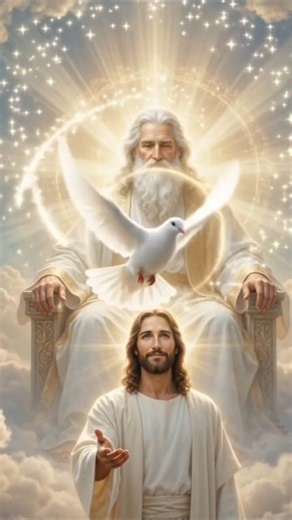 🎶 Our God is 3 in 1 | Christian Songs | #aishorts #catholicreels #musicvideo #trinity #aianimation