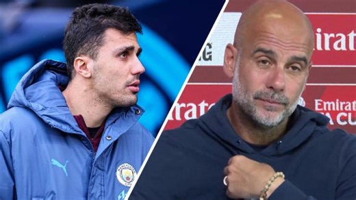 Guardiola tight-lipped over Rodri fitness