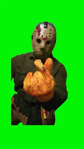 Jason Voorhees Dancing to Soda Pop | Green Screen #fridaythe13th #jasonvoorhees #horror #dance