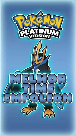 Esse é o MELHOR TIME com EMPOLEON em Pokémon Platinum! 💧