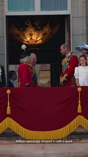 King Charles nearly had a royal slip-up at Trooping the Colour until Prince William stepped in